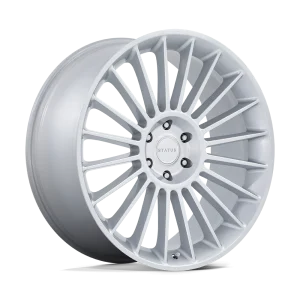 Status Wheels – VENTI – Silver – 22″x9.5″ 25mm – All weather Wheels – ST003SX22956325